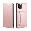 Samsung Galaxy S22 Ultra hoesje - Bookcase - Pasjeshouder - Portemonnee - Kunstleer - Rose Goud
