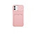 iPhone 12 Pro Max hoesje - Backcover - Pasjeshouder - Portemonnee - Camerabescherming - TPU - Roze