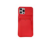 iPhone 13 Mini hoesje - Backcover - Pasjeshouder - Portemonnee - Camerabescherming - TPU - Rood