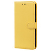 iPhone 11 hoesje - Bookcase - Koord - Pasjeshouder - Portemonnee - Camerabescherming - Kunstleer - Geel