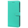 iPhone 12 Pro Max hoesje - Bookcase - Koord - Pasjeshouder - Portemonnee - Camerabescherming - Kunstleer - Turquoise