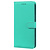 iPhone 12 Pro Max hoesje - Bookcase - Koord - Pasjeshouder - Portemonnee - Camerabescherming - Kunstleer - Turquoise