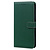 iPhone 13 hoesje - Bookcase - Koord - Pasjeshouder - Portemonnee - Camerabescherming - Kunstleer - Groen