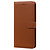 iPhone 13 Pro hoesje - Bookcase - Koord - Pasjeshouder - Portemonnee - Camerabescherming - Kunstleer - Bruin