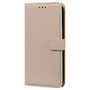 iPhone 13 Pro Max hoesje - Bookcase - Koord - Pasjeshouder - Portemonnee - Camerabescherming - Kunstleer - Beige