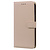 Samsung Galaxy S10 Plus hoesje - Bookcase - Koord - Pasjeshouder - Portemonnee - Camerabescherming - Kunstleer - Beige