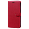 Samsung Galaxy S21 FE hoesje - Bookcase - Koord - Pasjeshouder - Portemonnee - Camerabescherming - Kunstleer - Rood