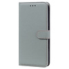 Samsung Galaxy S21 FE hoesje - Bookcase - Koord - Pasjeshouder - Portemonnee - Camerabescherming - Kunstleer - Grijs