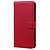 Samsung Galaxy Note 20 hoesje - Bookcase - Koord - Pasjeshouder - Portemonnee - Camerabescherming - Kunstleer - Rood