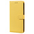 Samsung Galaxy Note 20 hoesje - Bookcase - Koord - Pasjeshouder - Portemonnee - Camerabescherming - Kunstleer - Geel