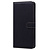 Samsung Galaxy A21 hoesje - Bookcase - Koord - Pasjeshouder - Portemonnee - Camerabescherming - Kunstleer - Zwart