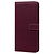 Samsung Galaxy A51 hoesje - Bookcase - Koord - Pasjeshouder - Portemonnee - Camerabescherming - Kunstleer - Bordeaux Rood