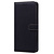 Samsung Galaxy A22 4G hoesje - Bookcase - Koord - Pasjeshouder - Portemonnee - Camerabescherming - Kunstleer - Zwart