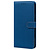Samsung Galaxy A22 4G hoesje - Bookcase - Koord - Pasjeshouder - Portemonnee - Camerabescherming - Kunstleer - Blauw
