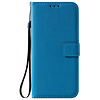 iPhone 13 Pro hoesje - Bookcase - Pasjeshouder - Portemonnee - Camerabescherming - Kunstleer - Blauw