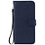 iPhone 13 Pro hoesje - Bookcase - Pasjeshouder - Portemonnee - Camerabescherming - Kunstleer - Donkerblauw