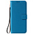 Samsung Galaxy A21 hoesje - Bookcase - Pasjeshouder - Portemonnee - Camerabescherming - Kunstleer - Blauw