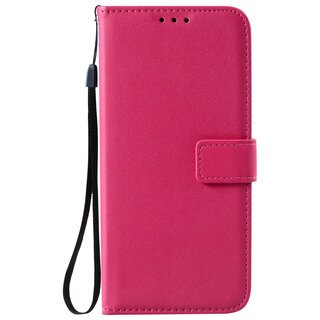 JVS Products Samsung Galaxy S21 hoesje - Bookcase - Pasjeshouder - Portemonnee - Camerabescherming - Kunstleer - Roze