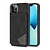 iPhone 12 Pro Max hoesje - Backcover - Pasjeshouder - Portemonnee - Camerabescherming - Stijlvol patroon - TPU - Zwart