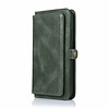iPhone 14 hoesje - Bookcase - Afneembaar 2 in 1 - Backcover - Pasjeshouder - Portemonnee - Kunstleer - Groen