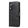 iPhone 14 Pro hoesje - Bookcase - Pasjeshouder - Portemonnee - Rits - Kunstleer - Zwart