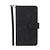iPhone 14 Pro hoesje - Bookcase - Koord - Pasjeshouder - Portemonnee - Kunstleer - Zwart