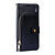 iPhone 14 Pro hoesje - Bookcase - Koord - Pasjeshouder - Portemonnee - Rits - Kunstleer - Zwart