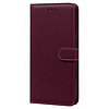 iPhone 14 Pro Max hoesje - Bookcase - Koord - Pasjeshouder - Portemonnee - Camerabescherming - Kunstleer - Bordeaux Rood