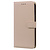 iPhone 14 Pro Max hoesje - Bookcase - Koord - Pasjeshouder - Portemonnee - Camerabescherming - Kunstleer - Beige