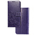 OnePlus 10T hoesje - Bookcase - Pasjeshouder - Portemonnee - Bloemenprint - Kunstleer - Paars