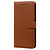 OnePlus 9 hoesje - Bookcase - Koord - Pasjeshouder - Portemonnee - Camerabescherming - Kunstleer - Bruin