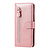 OnePlus 9 Pro hoesje - Bookcase - Pasjeshouder - Portemonnee - Rits - Kunstleer - Rose Goud