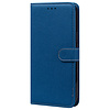 OPPO A17 hoesje - Bookcase - Koord - Pasjeshouder - Portemonnee - Camerabescherming - Kunstleer - Blauw