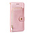 OPPO A17 hoesje - Bookcase - Koord - Pasjeshouder - Portemonnee - Rits - Kunstleer - Rose Goud