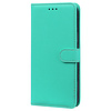 OPPO A57 hoesje - Bookcase - Koord - Pasjeshouder - Portemonnee - Camerabescherming - Kunstleer - Turquoise