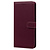 Xiaomi 11 Lite hoesje - Bookcase - Koord - Pasjeshouder - Portemonnee - Camerabescherming - Kunstleer - Bordeaux Rood