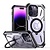 iPhone 11 Pro Max hoesje - Backcover - Geschikt voor MagSafe - Rugged Armor - Extra valbescherming - Ringhouder - TPU - Lichtpaars