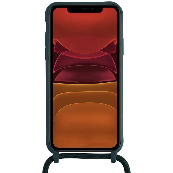 JVS Products iPhone 13 Pro Max hoesje - Backcover - Koord - Softcase - Flexibel - TPU - Zwart