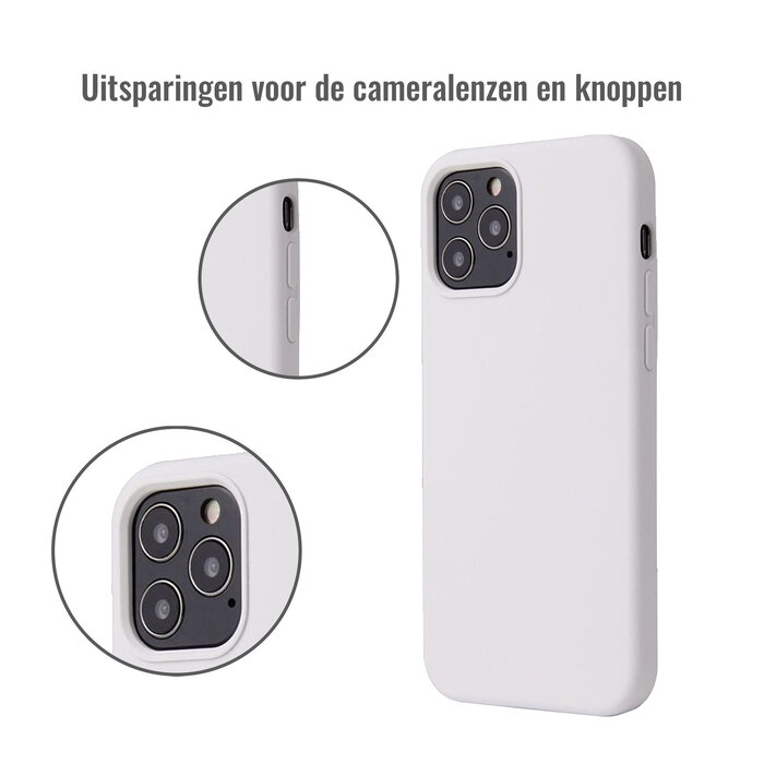 JVS Products iPhone SE 2022 hoesje - Backcover - TPU - Wit