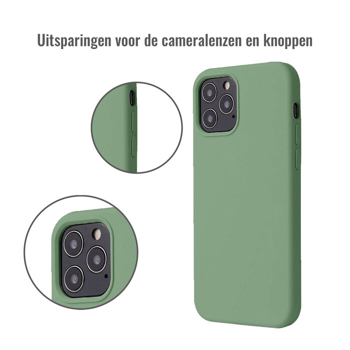 JVS Products iPhone 11 hoesje - Backcover - TPU - Saliegroen