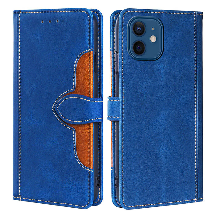 JVS Products iPhone 11 Pro Max hoesje - Bookcase - Pasjeshouder - Portemonnee - Kunstleer - Blauw