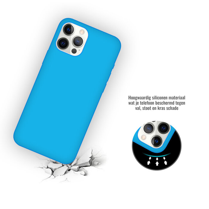 JVS Products iPhone 11 Pro Max hoesje - Backcover - TPU - Turquoise