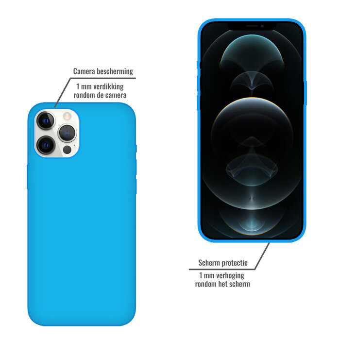 JVS Products iPhone 11 Pro Max hoesje - Backcover - TPU - Turquoise