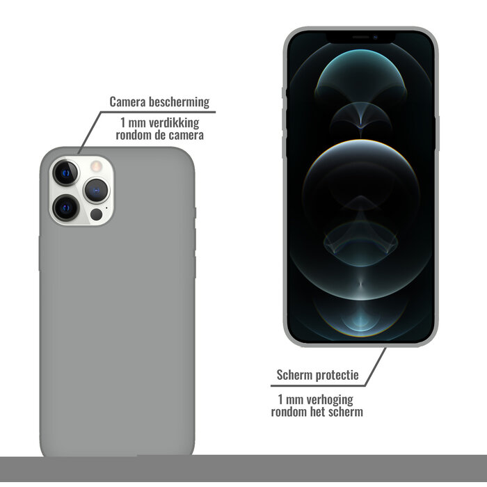 JVS Products iPhone 11 hoesje - Backcover - TPU - Grijs