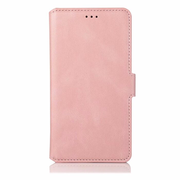 JVS Products Samsung Galaxy S20 Plus hoesje - Bookcase - Pasjeshouder - Portemonnee - Kunstleer - Rose Goud