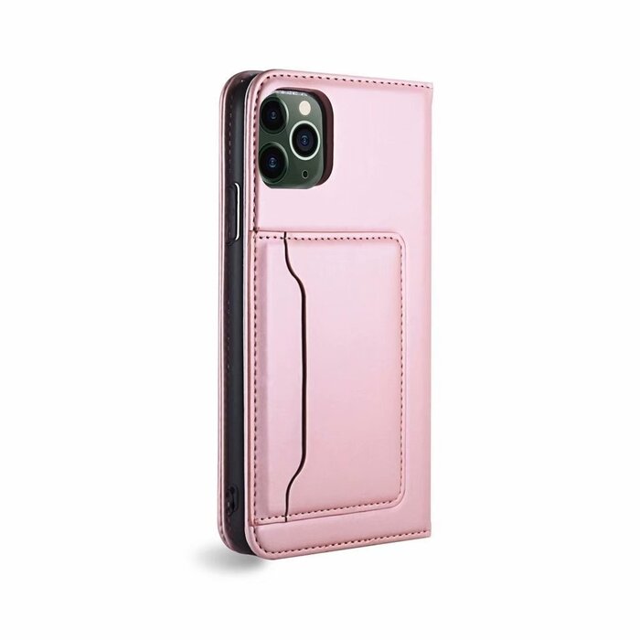 JVS Products Samsung Galaxy S20 Plus hoesje - Bookcase - Pasjeshouder - Portemonnee - Kunstleer - Rose Goud