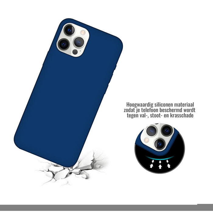 JVS Products iPhone 11 hoesje - Backcover - TPU - Blauw