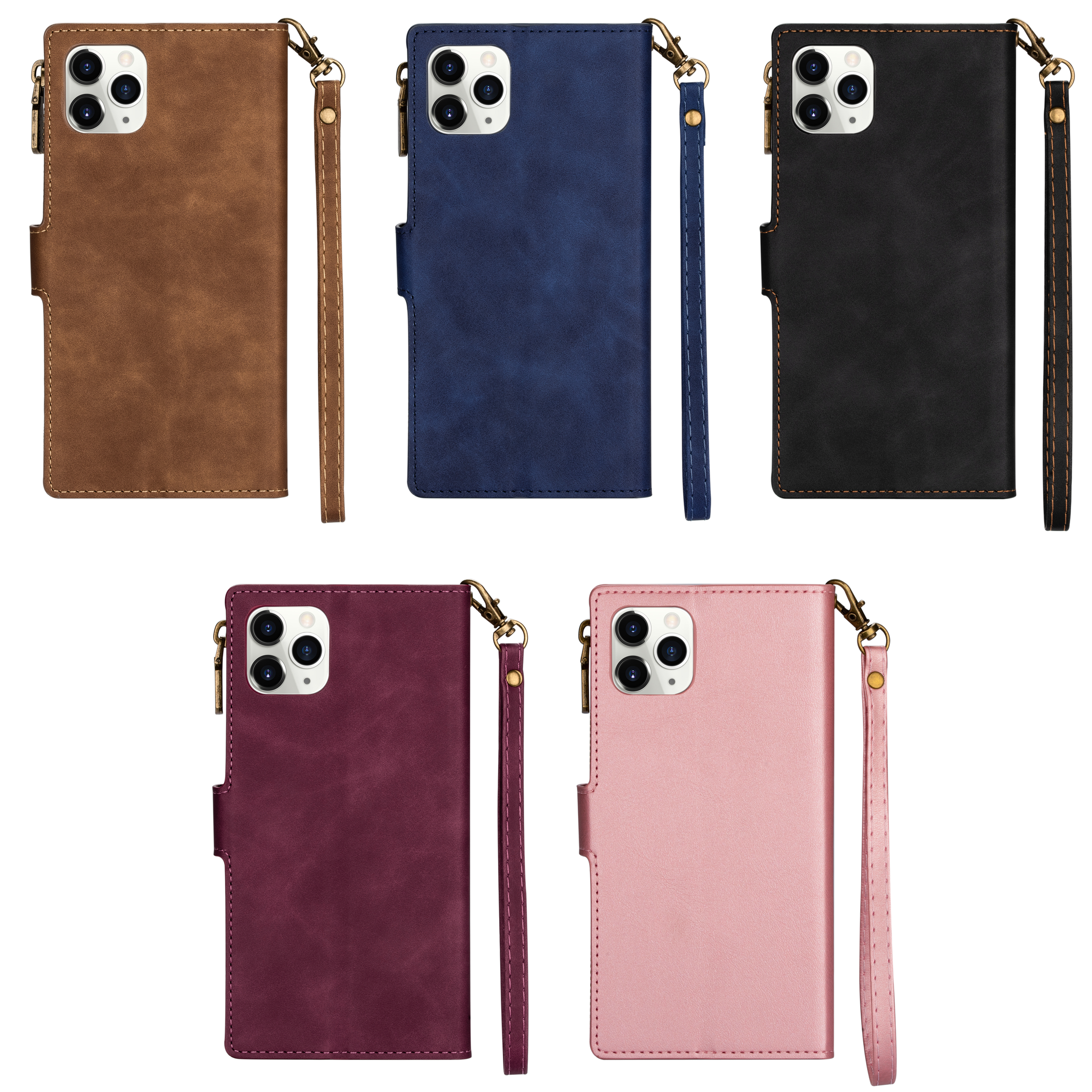 JVS Products Samsung Galaxy S21 Plus hoesje - Bookcase - Patroon - Pasjeshouder - Portemonnee - Kunstleer - Zwart