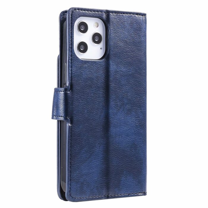 JVS Products Samsung Galaxy S10 hoesje - Bookcase - Pasjeshouder - Portemonnee - Luxe - Kunstleer - Blauw