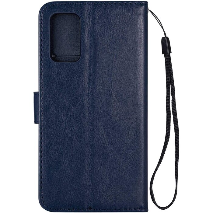JVS Products iPhone 11 Pro Max hoesje - Bookcase - Pasjeshouder - Portemonnee - Koord - Kunstleer - Blauw